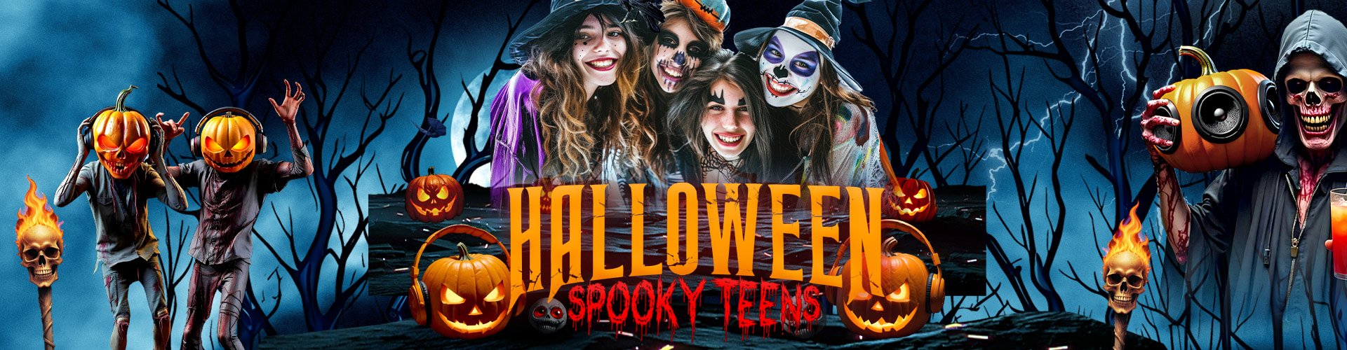 🎃👻 HALLOWEEN SPOOKY TEEN NIGHT 👻🎃